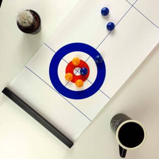 Tafel active op school Kikkerland Curling Game voor