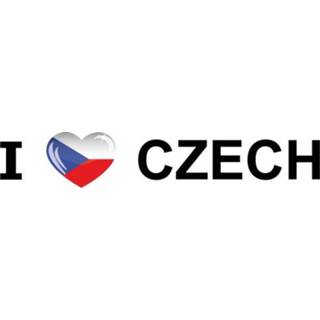 👉 Koffer stickers I Love Czech