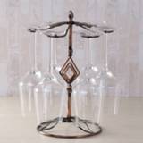 👉 Bekerhouder active IJzeren hangende wijnglasplank afvoerrek diamantvorm 6922965655771