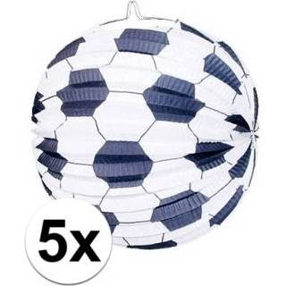 👉 5x Lampionnen met voetbalmotief