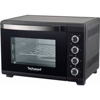 👉 Vrijstaande oven zwart Techwood Tfo-406 40 Liter 3760301551058