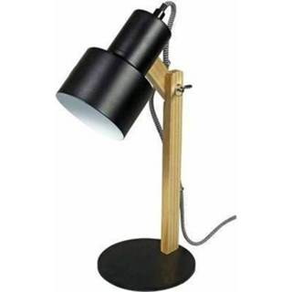 👉 Bureaulamp zwart Puhlmann Retro - Mat Verstelbare Bovenkant 8720143191732