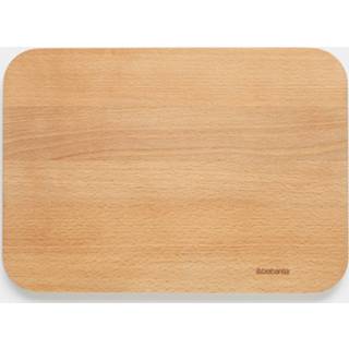 👉 Houten snijplank beukenhout medium crème Brabantia Profile - 8710755260766