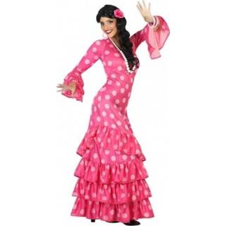 👉 Carnaval/feest Spaanse flamenco danseressen verkleedoutfit voor dames