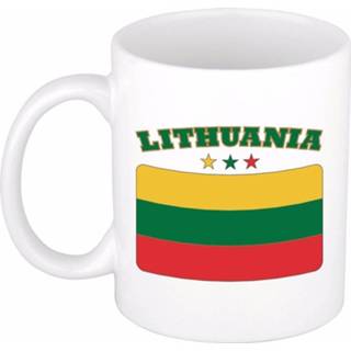 👉 Beker / mok Litouwse vlag 300 ml