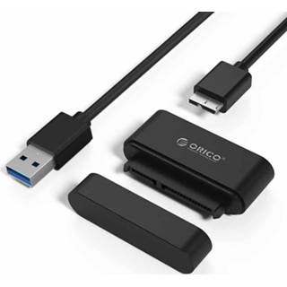 20UTS-U3 USB 3.0 naar SATA adapterkabel voor harde schijf voor 2,5-inch HDD / SSD, ondersteuning OTG-functie (zwart)