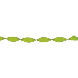 👉 Crepepapier limoen groen active 1x stuks feestslinger lime 6 meter