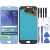 👉 Digitizer blauw active OLED-materiaal LCD-scherm en volledige montage voor Samsung Galaxy A8 (2016) / SM-A810 (blauw) 6922830127334