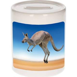 👉 Spaarpot active Foto kangoeroe 9 cm - Cadeau kangoeroes liefhebber