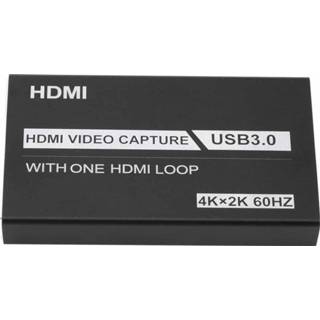 👉 HDMI-converter active MLX USB 3.0 naar HDMI 4K HD Video Capture Card Device 6922608049608