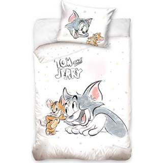 👉 Dekbedovertrek katoen baby's Tom & Jerry Baby - 100 X 135 Cm 5902689460234