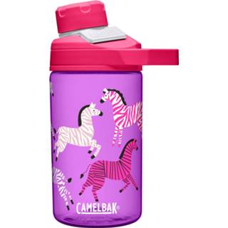 👉 Drinkbeker paars roze kunststof Camelbak Chute Mag Zebra Junior 400 Ml Paars/roze 886798031286