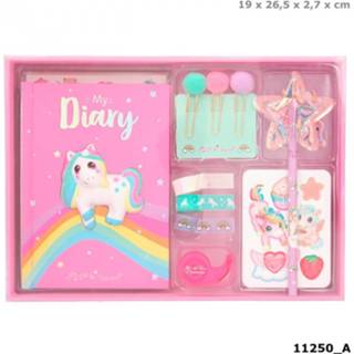 👉 Dagboek roze karton meisjes Depesche Ylvi & The Minimoomis 4010070563219