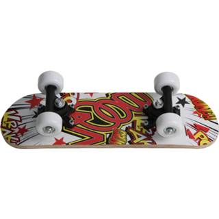 👉 Penny board hout multikleur Laubr Mini Skateboard Boom 17