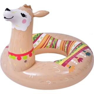 👉 Zwembandje bruin vinyl Jilong Zwemband Alpaca 115 X 80 Cm 6920388662208