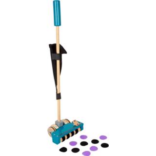 👉 Stofzuiger blauw hout small bruin Foot Vacuüm Junior 15 X 57 Cm 4020972117359