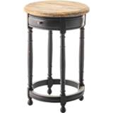 👉 Bijzettafel active Margaret 45x72 black&natural 5901775699169