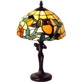 👉 Tafel lamp multicolor LIEKE - tafellamp in Tiffany-stijl