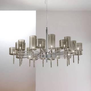 👉 Design kroonluchter Spillray met glazen kappen