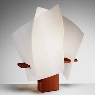 👉 Tafellamp a++ wit Designer PLAN B, maron