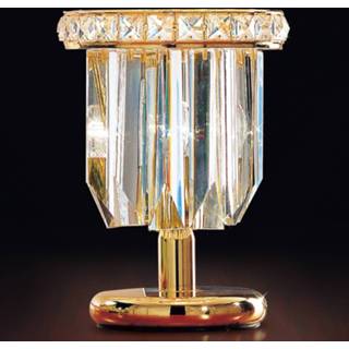 👉 Tafellamp goud CRISTALLI - 24 karaats vergulde
