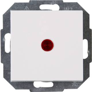 👉 Schakelaar wit glans Kopp - Controleschakelaar Athenis Inbouw 1-voudig Enkel Helder 4008224584975