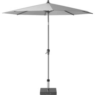 👉 Grijs Platinum Riva Stokparasol 2,5 M. Rond - Light Grey 8717591770282