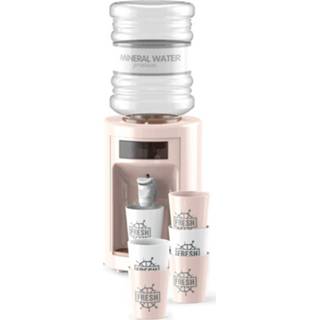 👉 Roze kunststof Luna Waterdispenser Set Happy Gourmet Junior 7-delig 8719817836253