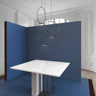 👉 Hang lamp zwart LED hanglamp Odigiotto in met drie lichtbr.
