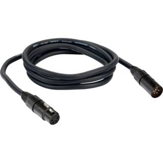 👉 Microfoon zwart active DAP XLR 4-pin Microfoon- en Signaalkabel - 6 meter 8717748291219