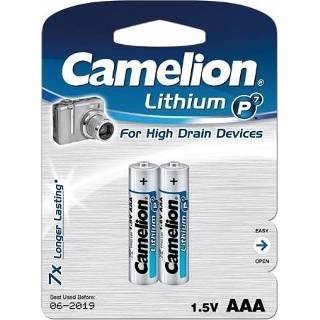 👉 Camelion Lithium AAA - 1.5V batterij (2stuks)