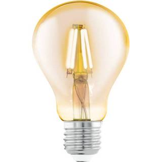 👉 Ledlamp amber male Eglo LED-lamp 4W E27 Ø7,5cm 9002759115555