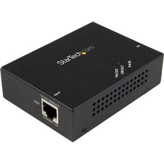 👉 Repeater active StarTech 1 poorts Gigabit PoE+ Extender - 802.3at en 802.3af 100m Power over Ethernet