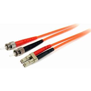 👉 Netwerk kabel active StarTech 1m Multimode 62,5/125 Duplex Glasvezel Netwerkkabel - LSZH LC/ST
