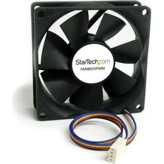 👉 Computer behuizing active StarTech 80x25mm Ventilator Computerbehuizing met PWM? Pulse Width Modulation