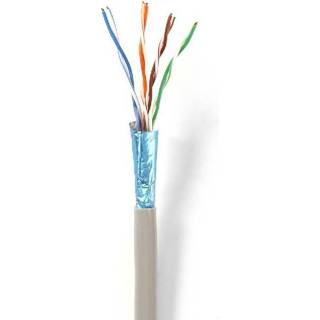 👉 Netwerkkabel active grijs CAT6 op Haspel UTP 50.0 m Stranded 5412810294343