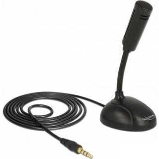 👉 Microfoon zwart active Mini 3,5mm jack 4043619658725