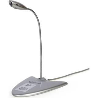 👉 Microfoon grijs active USB - Geïntegreerde Geluidskaart Volume knoppen 8716309117371