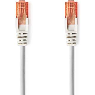 👉 Netwerk kabel active grijs CAT6 UTP Netwerkkabel RJ45 Male 5m 5412810276998