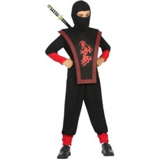 👉 Polyester multikleur jongens Ninja Vechters Verkleedpak/kostuum/gewaad Voor - Carnavalskleding Voordelig Geprijsd 104 (3-4 Jaar) 8719538824621