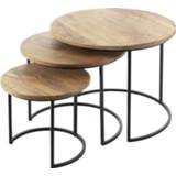 👉 Bijzettafel active Bijzettafels set Loft 3 st. 5902117670471