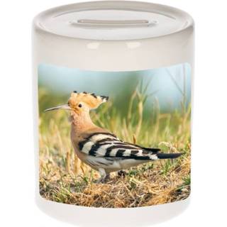 👉 Spaarpot One Size meerkleurig jongens meisjes Dieren hop vogel foto 9 cm en - Cadeau spaarpotten vogels liefhebber 8720276879910