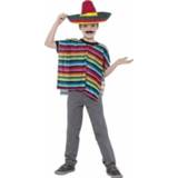 👉 Mexicaanse poncho en sombrero kind