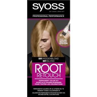👉 Gezondheid Syoss Root Retouch BR1 Middenblond 5410091758998