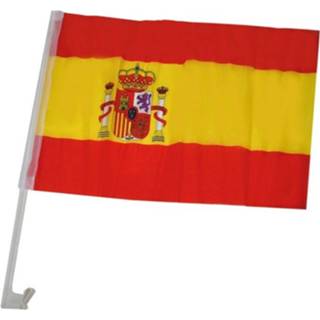 👉 Spaanse vlag voor aan het autoraam