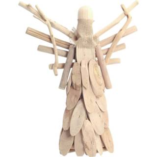 👉 Ornament active Wooden Angel 35cm 4020607553125