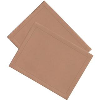 👉 Placemat beige leer active Placemats 2 st. 5902117607774