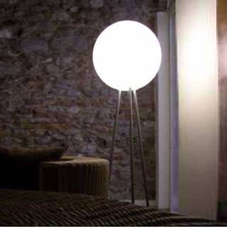 👉 Chroom Fraaie design-vloerlamp PRIMA SIGNORA