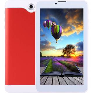 👉 Rood active 7,0 inch tablet-pc, 1 + 16 GB, 3G-telefoongesprek, Android 4.4.2, MTK6582 Quad Core tot 1,3 GHz, Dual SIM, WiFi, OTG, Bluetooth (rood) 6922824247444