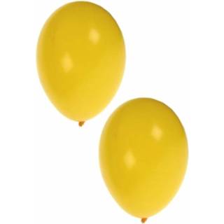 👉 Ballon geel gele Ballonnen 100 Stuks 8718758047735